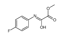 methyl 2-(4-fluoroanilino)-2-oxoacetate Structure