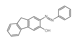 9H-Fluoren-3-ol,2-(2-phenyldiazenyl)- structure