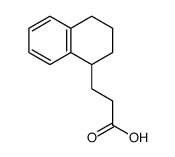 (RS)-3-(1,2,3,4-tetrahydro-naphthalen-1-yl)-propionic acid Structure