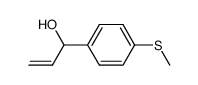 1-[4-(methylsulfanyl)phenyl]-2-propen-1-ol结构式