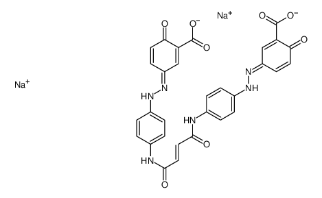 disodium 5,5'-[(1,4-dioxobut-2-ene-1,4-diyl)bis(imino-p-phenyleneazo)]disalicylate picture