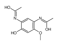 N-(5-acetamido-2-hydroxy-4-methoxyphenyl)acetamide Structure