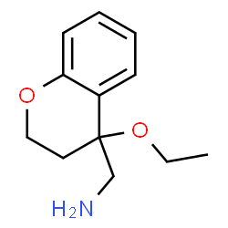 2H-1-Benzopyran-4-methanamine,4-ethoxy-3,4-dihydro-(9CI) picture