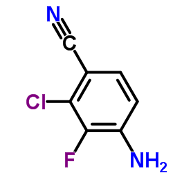 4-Amino-2-chloro-3-fluorobenzonitrile picture