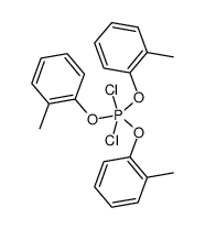 dichloro-tris-o-tolyloxy-phosphorane结构式