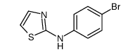 N-(4-bromophenyl)thiazol-2-amine structure
