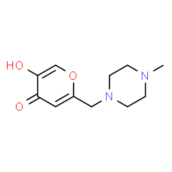 4H-Pyran-4-one, 5-hydroxy-2-[(4-methyl-1-piperazinyl)methyl]- (9CI) picture