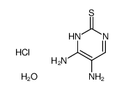5-amino-2-thiocytosine structure