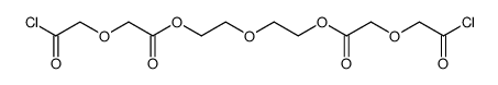 oxybis(ethane-2,1-diyl) bis(2-(2-chloro-2-oxoethoxy)acetate) Structure