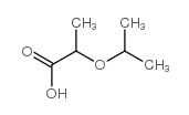 2-异丙氧基丙酸结构式