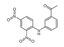 1-[3-(2,4-dinitroanilino)phenyl]ethanone结构式