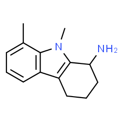 Carbazole, 1-amino-1,2,3,4-tetrahydro-8,9-dimethyl- (8CI) structure