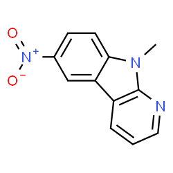 9H-Pyrido[2,3-b]indole,9-methyl-6-nitro-(8CI) picture