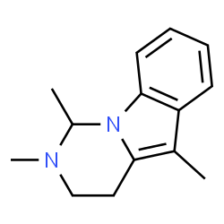 Pyrimido[1,6-a]indole, 1,2,3,4-tetrahydro-1,2,5-trimethyl- (8CI)结构式