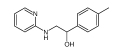 Benzenemethanol, 4-methyl-alpha-[(2-pyridinylamino)methyl]- (9CI)结构式
