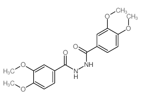 N-(3,4-dimethoxybenzoyl)-3,4-dimethoxy-benzohydrazide picture