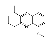 3-ETHYL-8-METHOXY-2-PROPYL-QUINOLINE picture