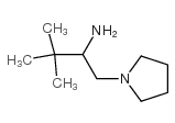 3,3-dimethyl-1-pyrrolidin-1-ylbutan-2-amine Structure