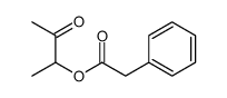 3-oxobutan-2-yl 2-phenylacetate Structure