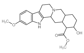 11-Methoxy-17-epi-alpha-yohimbine结构式