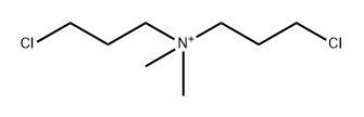 1-Propanaminium, 3-chloro-N-(3-chloropropyl)-N,N-dimethyl- Structure
