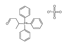4-oxobutan-2-yl(triphenyl)phosphanium,perchlorate Structure