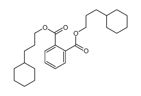 bis(3-cyclohexylpropyl) phthalate structure