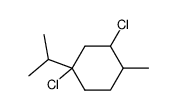 2,4-dichloro-p-menthane Structure