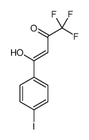 1,1,1-trifluoro-4-hydroxy-4-(4-iodophenyl)but-3-en-2-one结构式