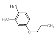 2-Methyl-4-propoxyaniline结构式