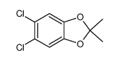 5,6-dichloro-2,2-dimethyl-benzo[1,3]dioxole Structure