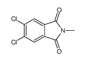 5,6-dichloro-2-methylisoindole-1,3-dione Structure
