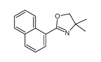 4,4-dimethyl-2-naphthalen-1-yl-5H-1,3-oxazole Structure