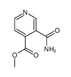 3-carbamoylisonicotinic acid methyl ester结构式