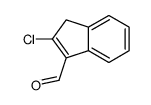 1H-INDENE-3-CARBOXALDEHYDE, 2-CHLORO- Structure