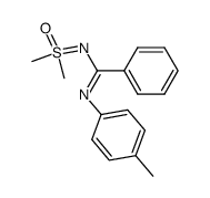 N-(dimethyl(oxo)-6-sulfanylidene)-N'-(p-tolyl)benzimidamide Structure