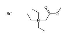 triethyl-(2-methoxy-2-oxoethyl)azanium,bromide结构式