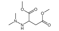 dimethyl 2-(2,2-dimethylhydrazinyl)butanedioate Structure