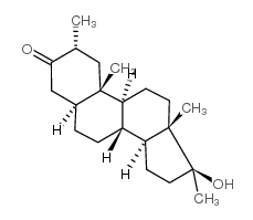 17a-methyl-drostanolone结构式
