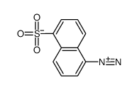 5-sulfonaphthalene-1-diazonium结构式
