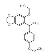 1,3-Benzodioxole,5-ethoxy-6-[1-(4-ethoxyphenyl) ethyl]- picture
