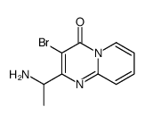 2-(1-氨基乙基)-3-溴-4H-吡啶并[1,2-a]嘧啶-4-酮结构式