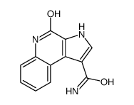 4-氧代-4,5-二氢-3H-吡咯并[2,3-c]喹啉-1-羧酰胺结构式