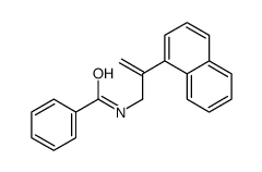 N-(2-naphthalen-1-ylprop-2-enyl)benzamide结构式