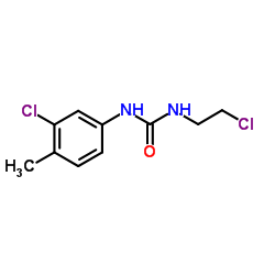 1-(2-Chloroethyl)-3-(3-chloro-4-methylphenyl)urea结构式