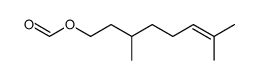 (+)-3,7-dimethyloct-6-enyl formate结构式