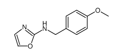 2-Oxazolamine, N-[(4-methoxyphenyl)methyl]结构式