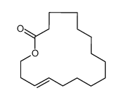 oxacycloheptadec-14-en-2-one结构式