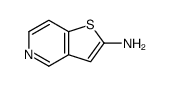 (9CI)-噻吩并[3,2-c]吡啶-2-胺结构式