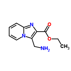 Ethyl 3-(aminomethyl)imidazo[1,2-a]pyridine-2-carboxylate Structure